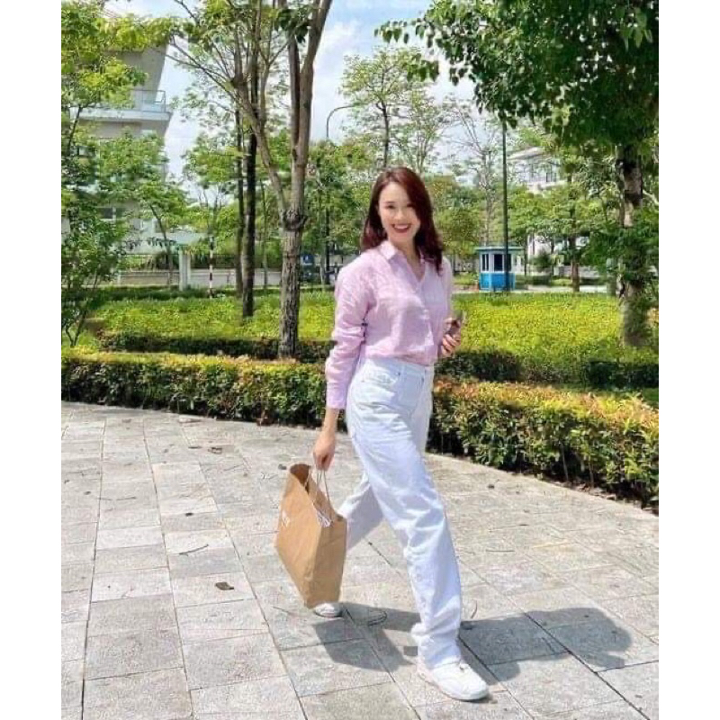 Áo sơ mi dài tay linen