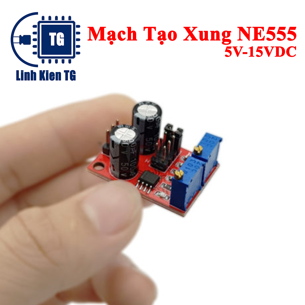 Mạch Tạo Xung NE555 5V-15VDC Loại Tốt