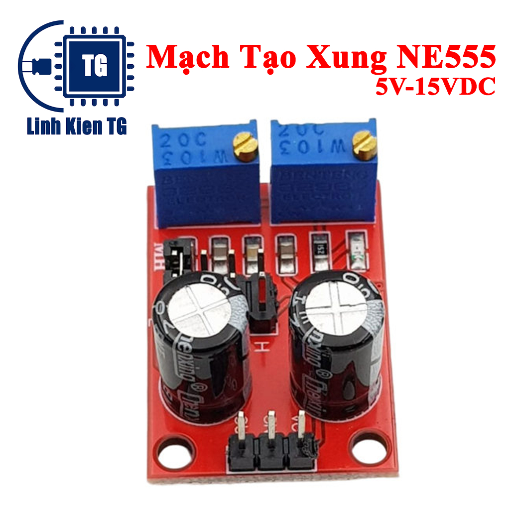 Mạch Tạo Xung NE555 5V-15VDC Loại Tốt
