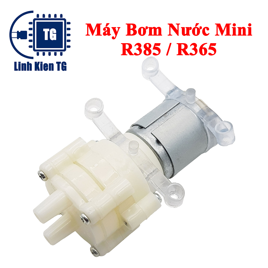 Động cơ bơm nước mini R385 / R365 6-12v Máy Bơm