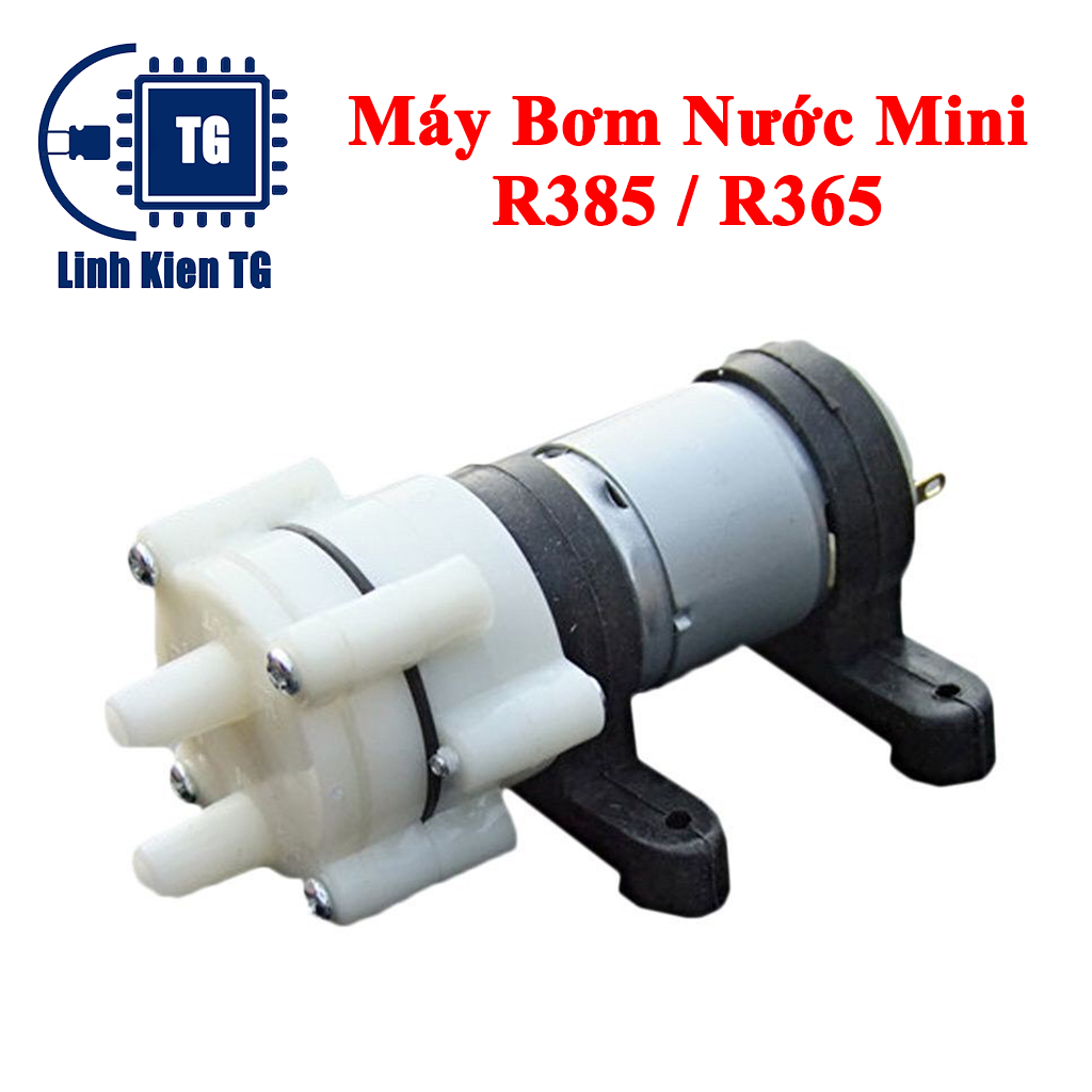 Động cơ bơm nước mini R385 / R365 6-12v Máy Bơm