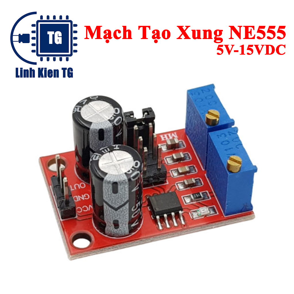 Mạch Tạo Xung NE555 5V-15VDC Loại Tốt