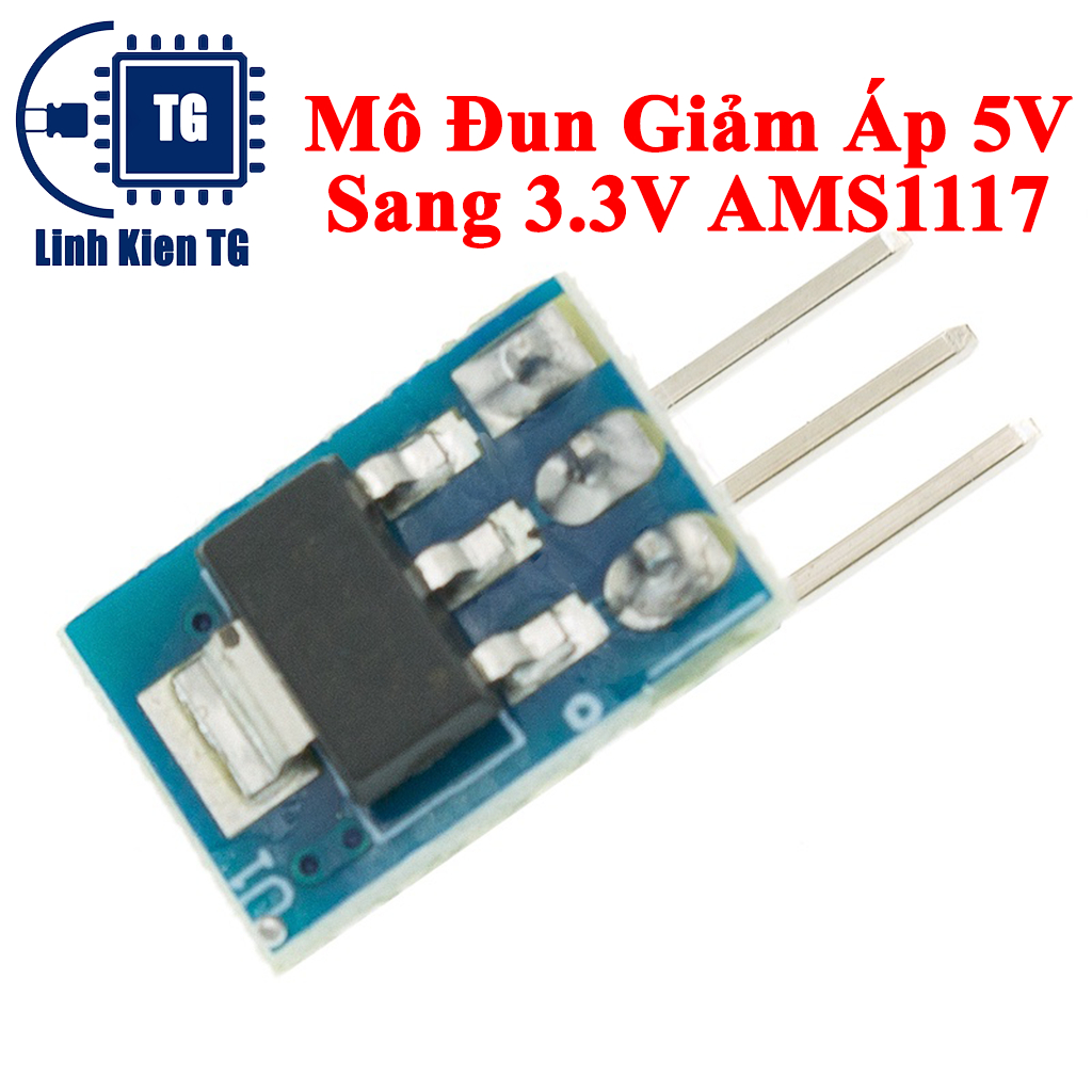 Mô Đun Giảm Áp 5V Sang 3.3V AMS1117 LDO 800MA Chuyên Dụng Chất Lượng Cao