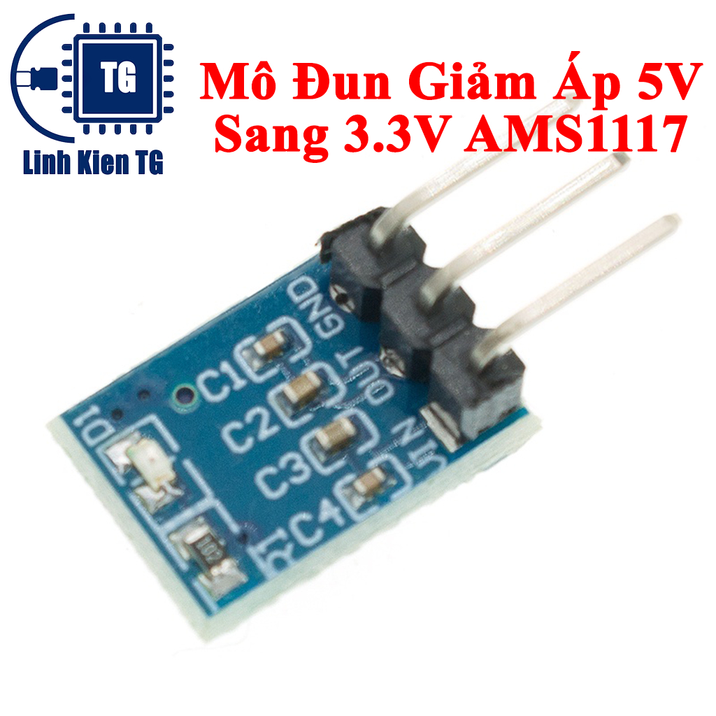 Mô Đun Giảm Áp 5V Sang 3.3V AMS1117 LDO 800MA Chuyên Dụng Chất Lượng Cao