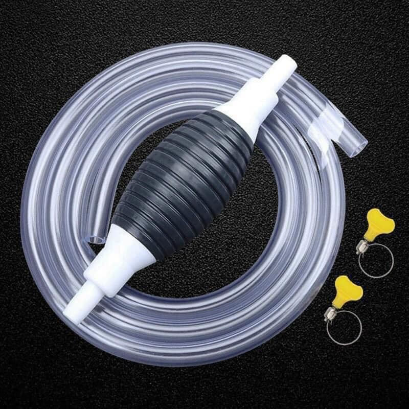 Ống Hút Xăng Dầu Chất Lỏng Bóp Tay, Dụng Cụ Bơm Hút Chất Lỏng Tiện Lợi B317