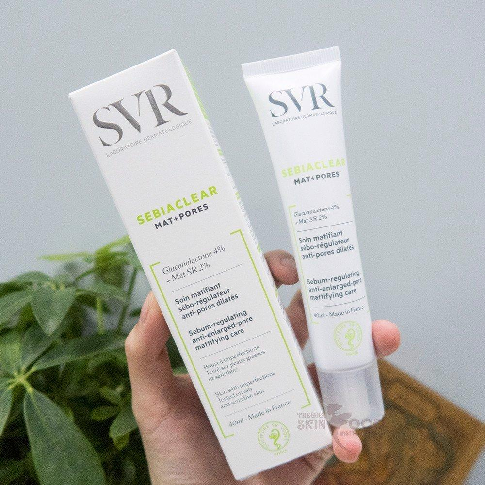 Măng tây baby - Kem giảm mụn ngừa thâm và se nhỏ lỗ chân lông SVR