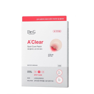 Miếng Dán Mụn Siêu Mỏng, Chống Thấm Nước Dr.G A’Clear Spot Cure Patch 39pcs