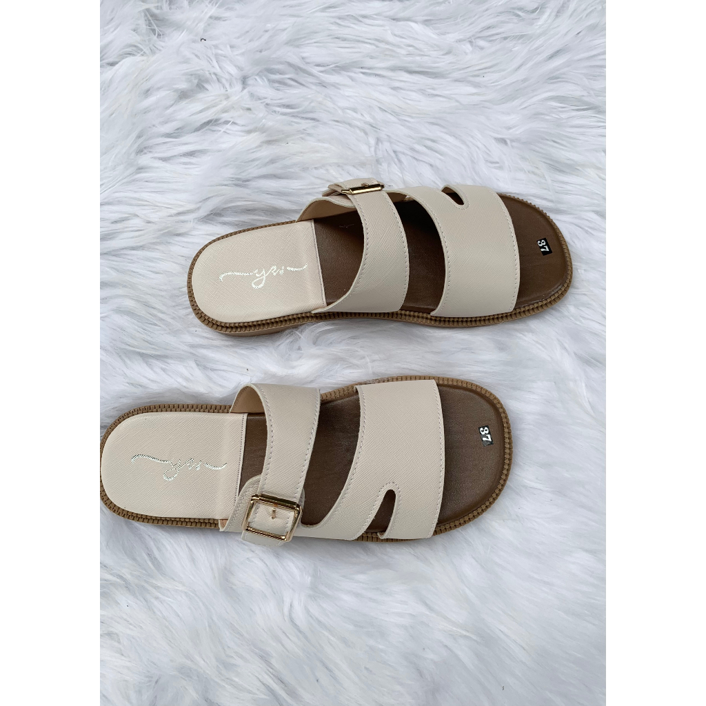 Dép Sandal quai ngang , sandal  da mềm thời trang cao cấp, mẫu đẹp hottrend nhất hiện tại