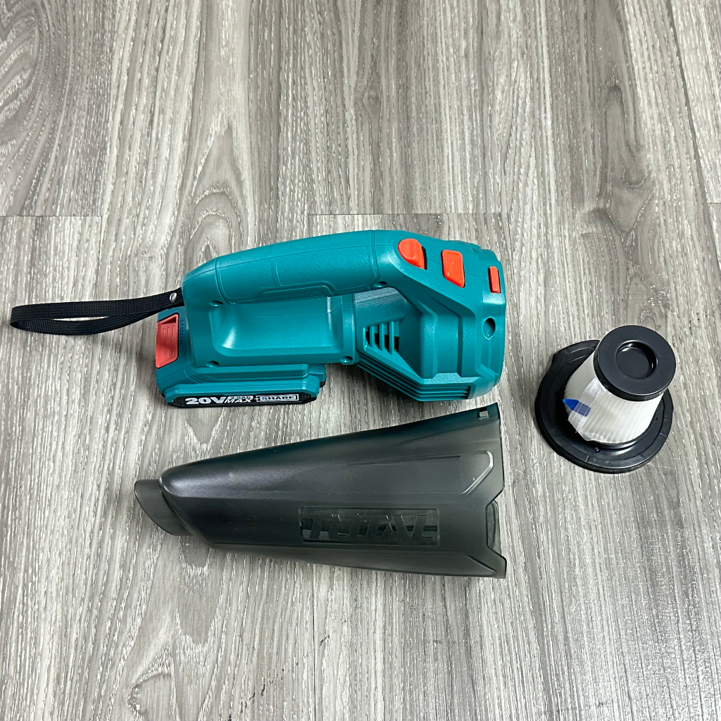 Máy hút bụi cầm tay 0.5L / 140W dùng pin Lithium-ion 20V Total TVLI20126