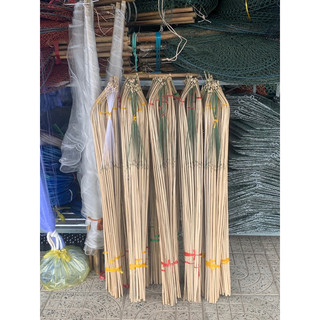 Combo 10 cần câu cắm cá có dây lưỡi đầy đủ
