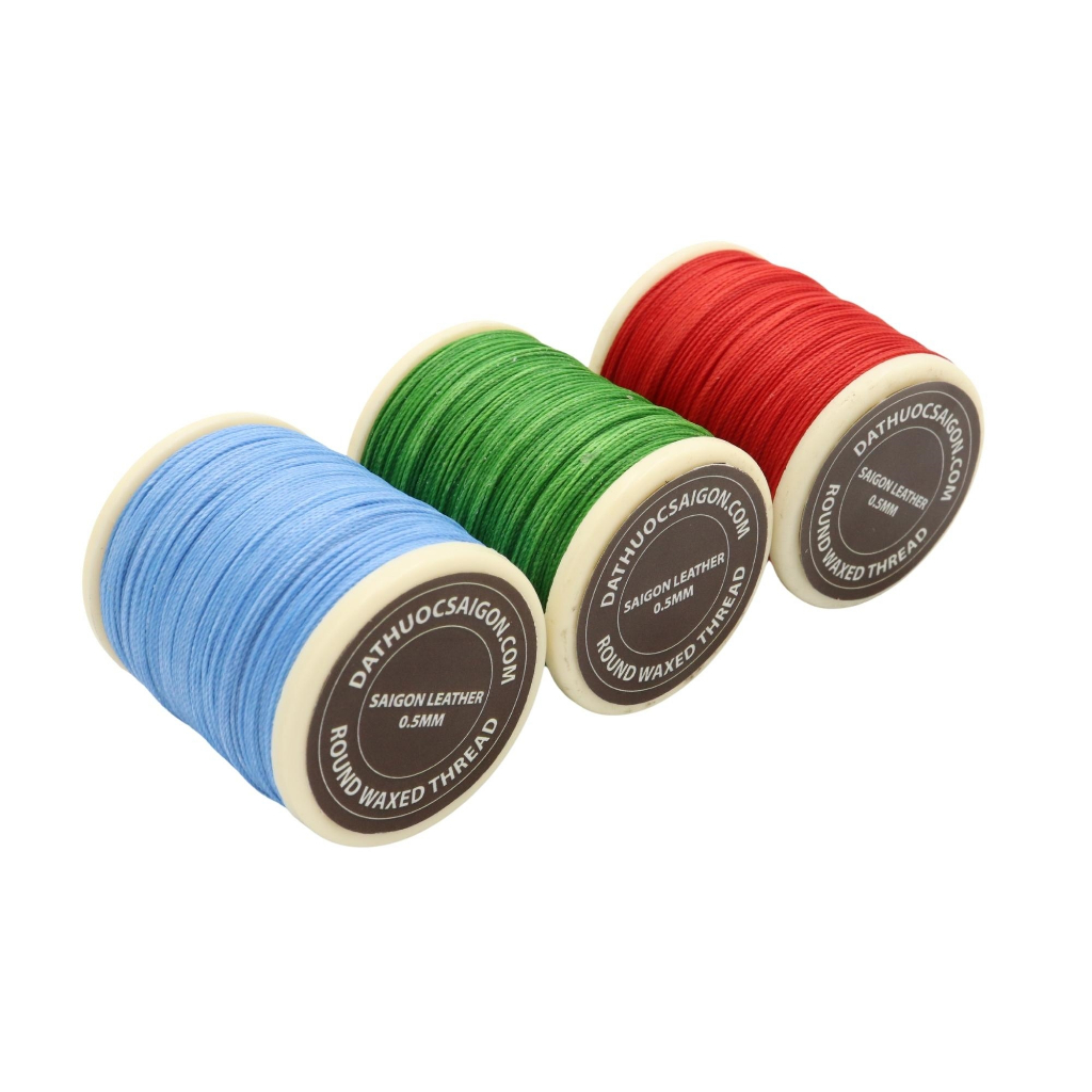 Chỉ sáp may da 0.5mm cao cấp thương hiệu Da Thuộc Sài Gòn