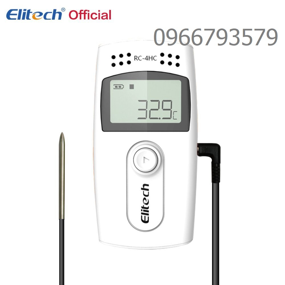 Nhiệt kế, nhiệt ẩm kế tự ghi Elitech RC-4, RC-4HC