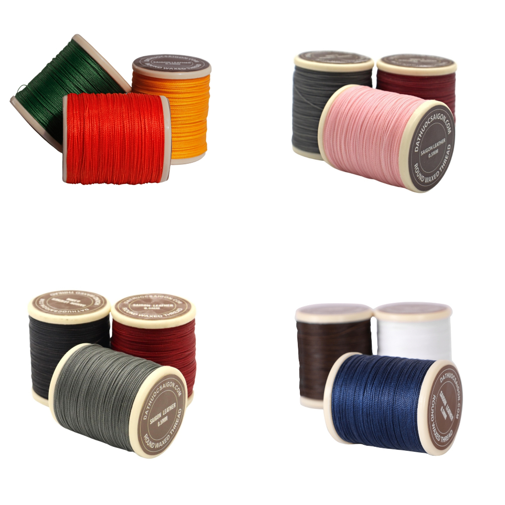 Chỉ may đồ da handmade 0.5mm thương hiệu Da Thuộc Sài Gòn