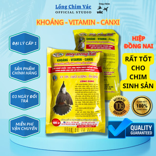Khoáng tổng hợp, khoáng hiệp đồng nai, khoáng vitamin canxi bổ sung vitamin rất tốt cho chim sinh sản