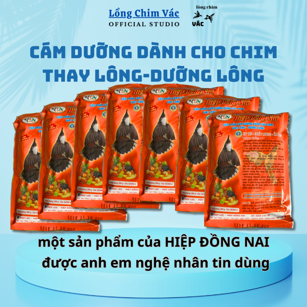 CÁM DƯỠNG TẠO SẮC TỐ LÔNG, DƯỠNG LÔNG, CÁM CHIM CAO CẤP CÁM CHIM THỜI KÌ THAY LÔNG CHUYÊN BIỆT