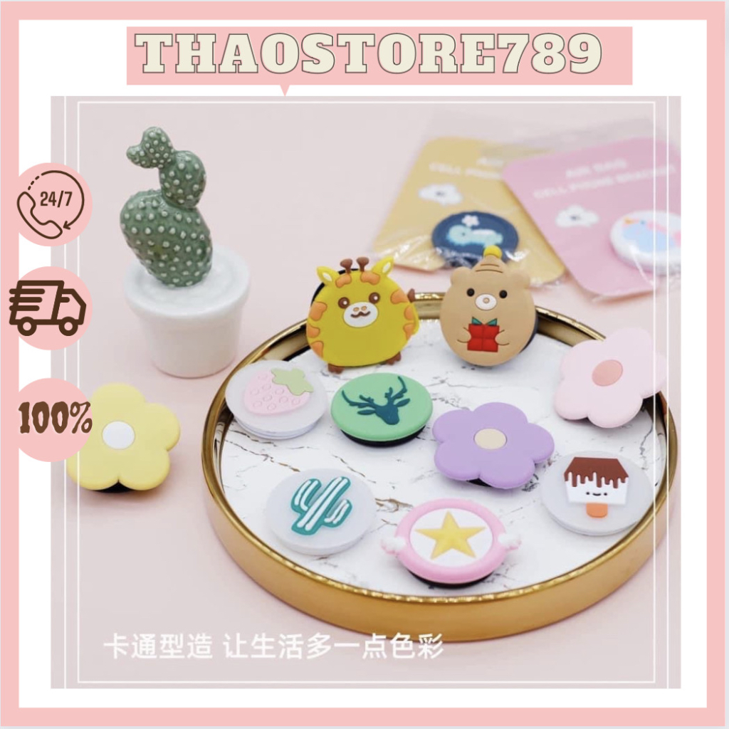 Pop Điện Thoại, Giá Đỡ Điện Thoại Nhỏ Gọn Tiện Lợi ( Giao Ngẫu Nhiên)