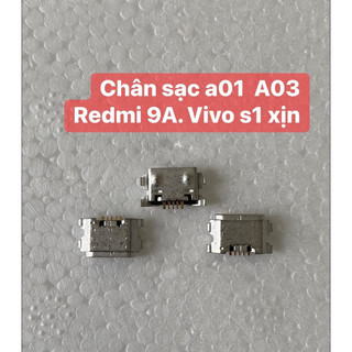 Chân sạc a01 a03 a03.core redmi 9a 9c /mi 12c vivo s1 zin chung