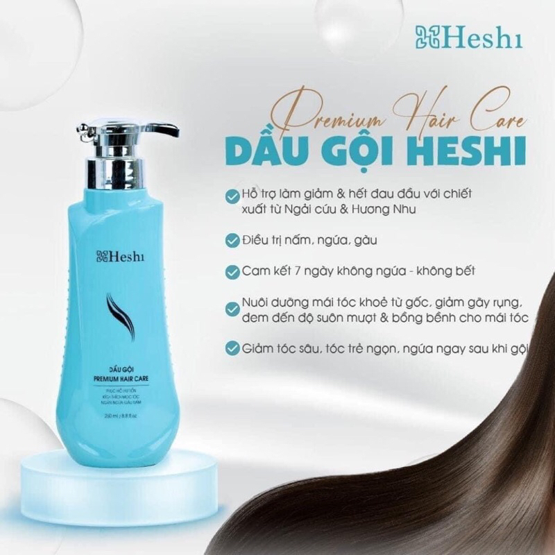 Cặp dầu gội heshi