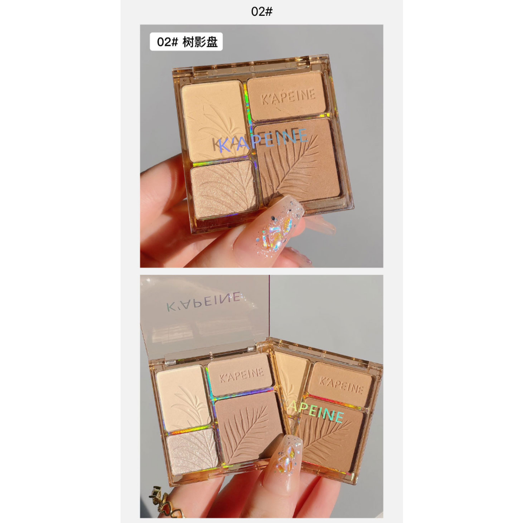 Phấn tạo khối K' APEINE, phấn má bắt sáng highlight nội địa trung EMNICE BEAUTY