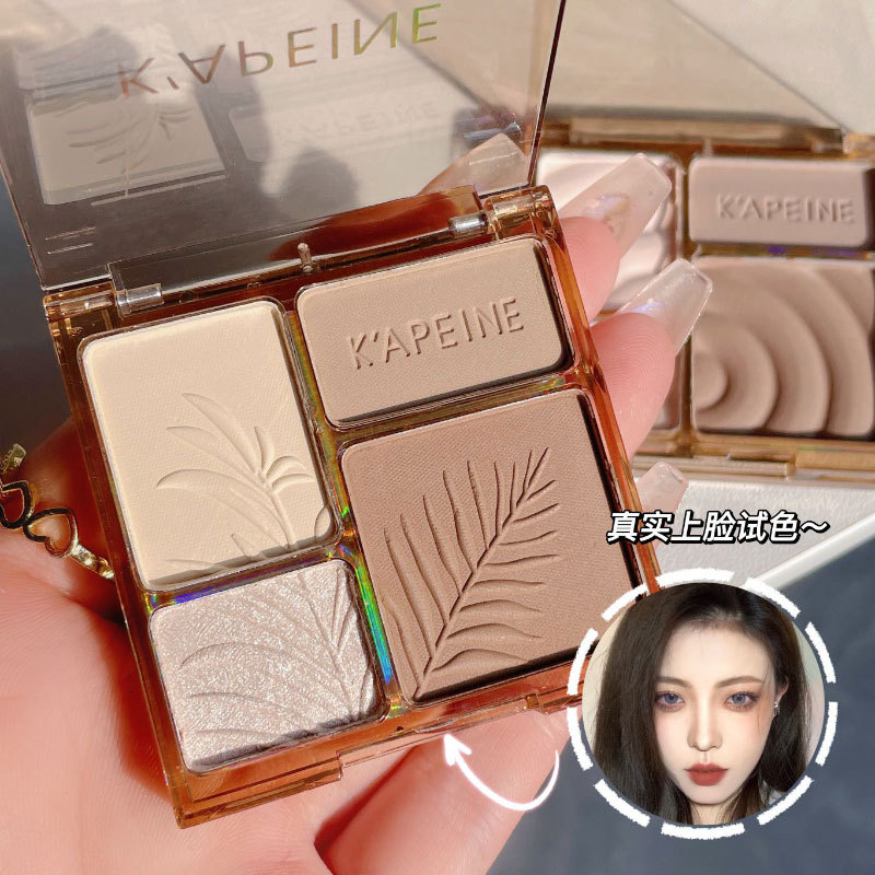 Phấn tạo khối K' APEINE, phấn má bắt sáng highlight nội địa trung EMNICE BEAUTY