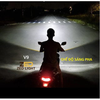 Đèn led bi cầu V9 PRO chân H4