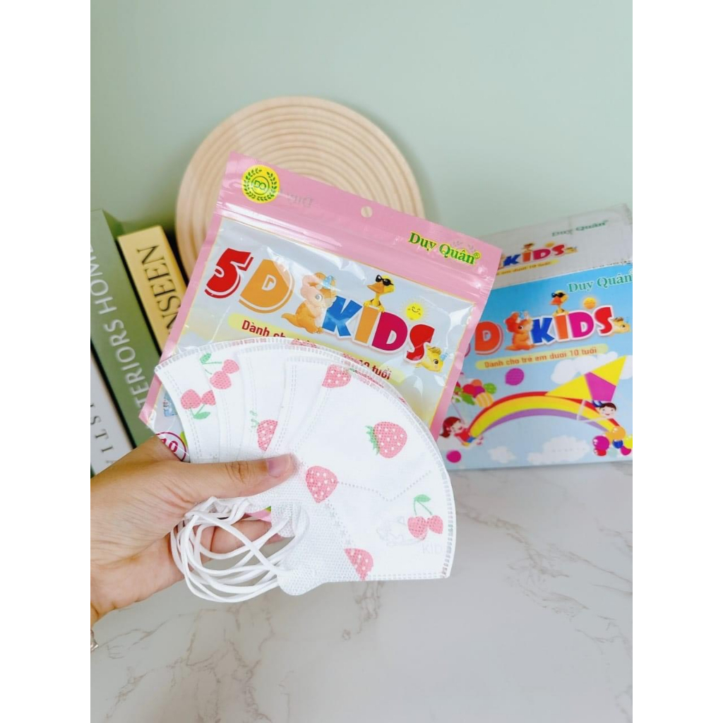 Khẩu Trang 5D KIDS MASK Cho Bé 2-5tuổi