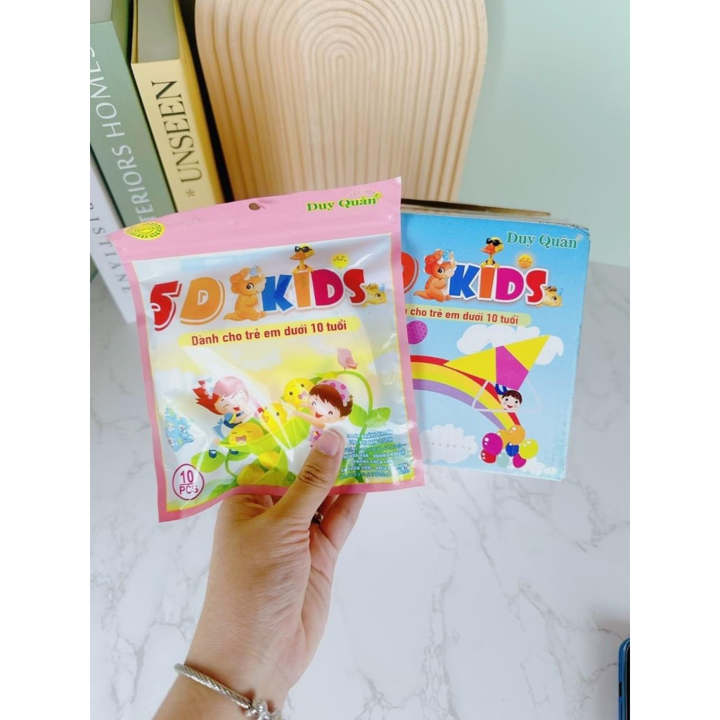 Khẩu Trang 5D KIDS MASK Cho Bé 2-5tuổi