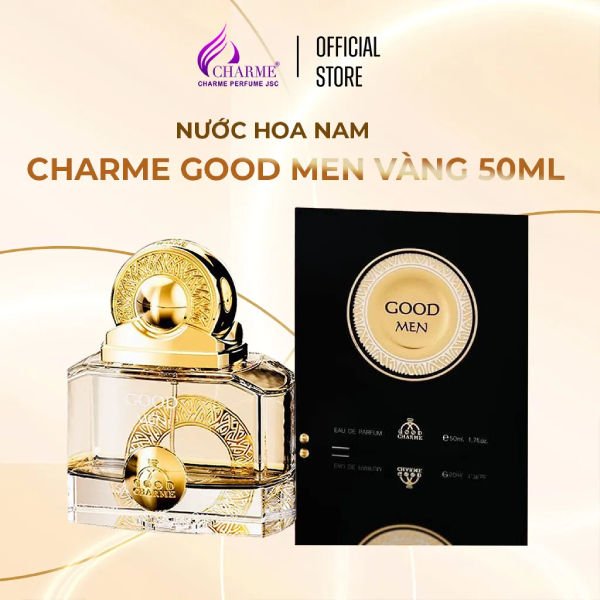 Nước hoa nam Good Men Vàng  – NAM TÍNH VÀ LỊCH LÃM