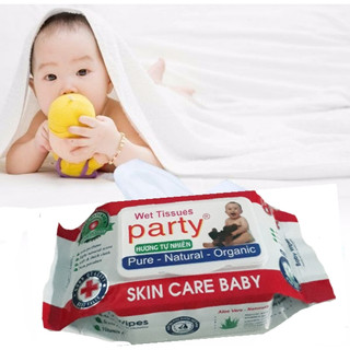 20 gói khăn giấy ướt party 80gr