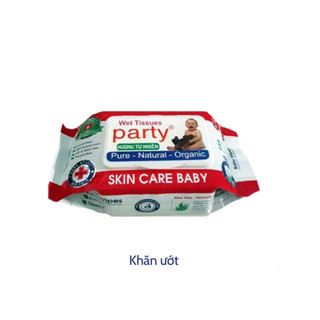 20 Gói Khăn giấy Ướt Party 80gr