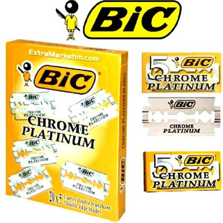 Hộp 100 lưỡi lam bic chính hãng