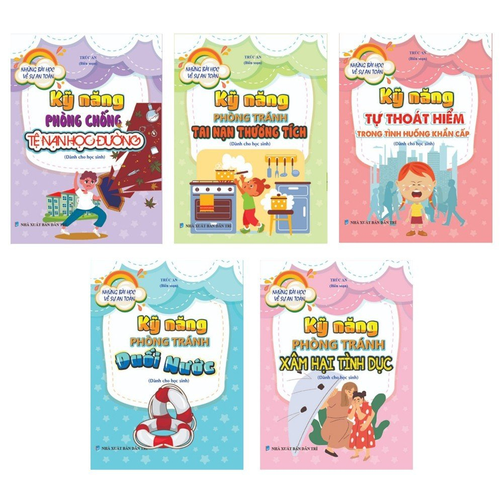 Sách thiếu nhi - Kỹ năng phòng tránh xâm hại tình dục