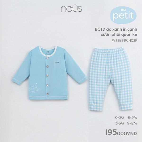 Bộ quần áo Nous dài tay mẫu mới