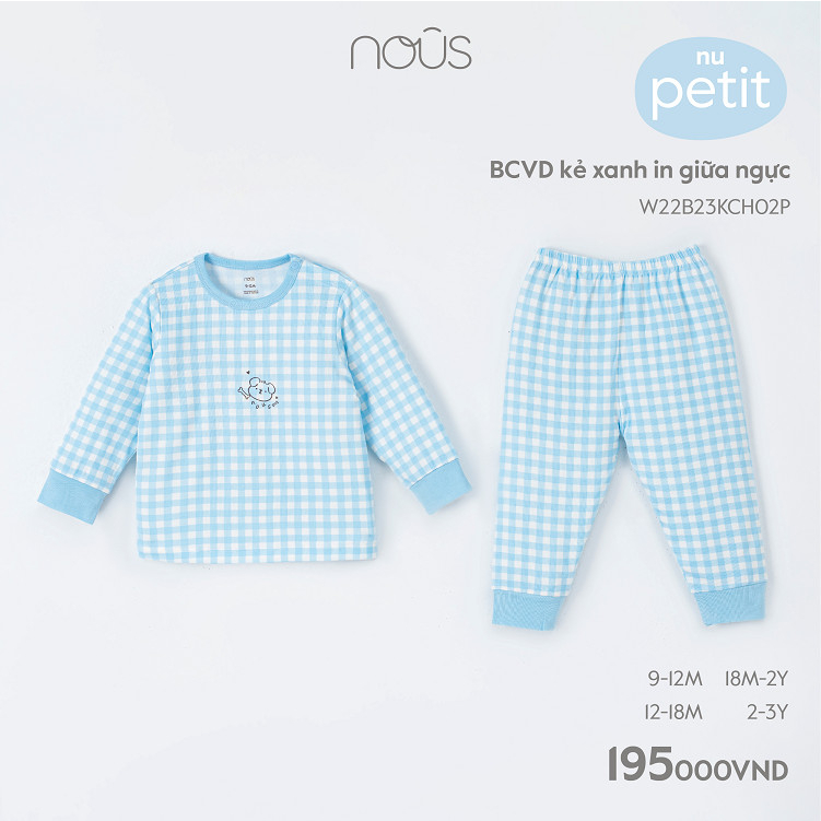 Bộ quần áo Nous dài tay mẫu mới