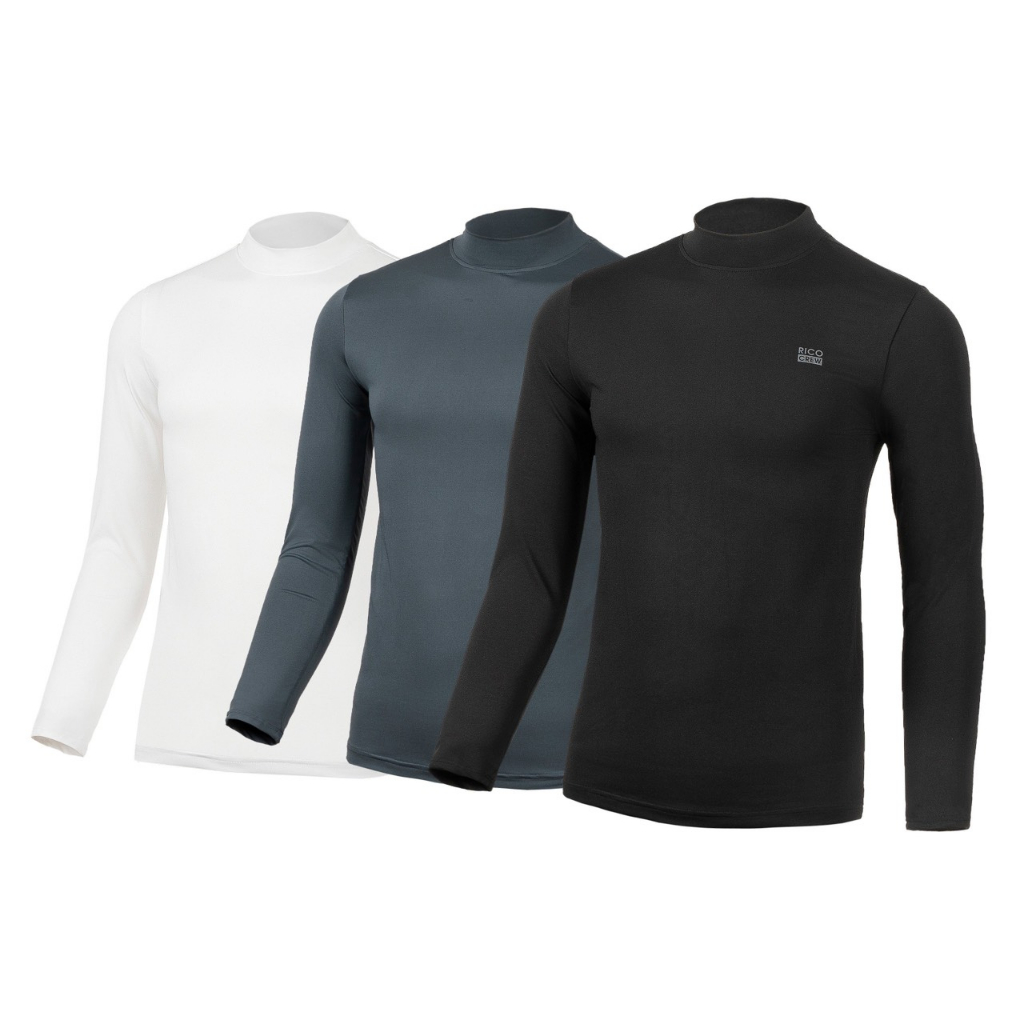 Áo giữ nhiệt cổ 3 phân nam Rico M10