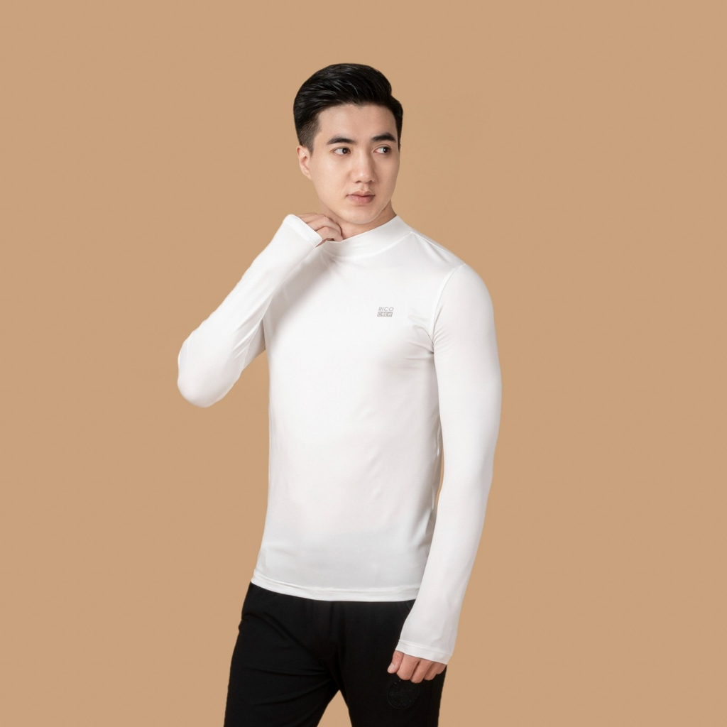 Áo giữ nhiệt cổ 3 phân nam Rico M10