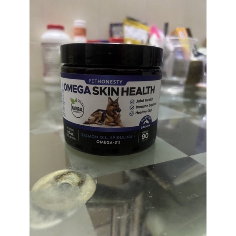 10 viên - Viên Bổ Vitamin Cho Chó Pet Honesty Skin Health Omega