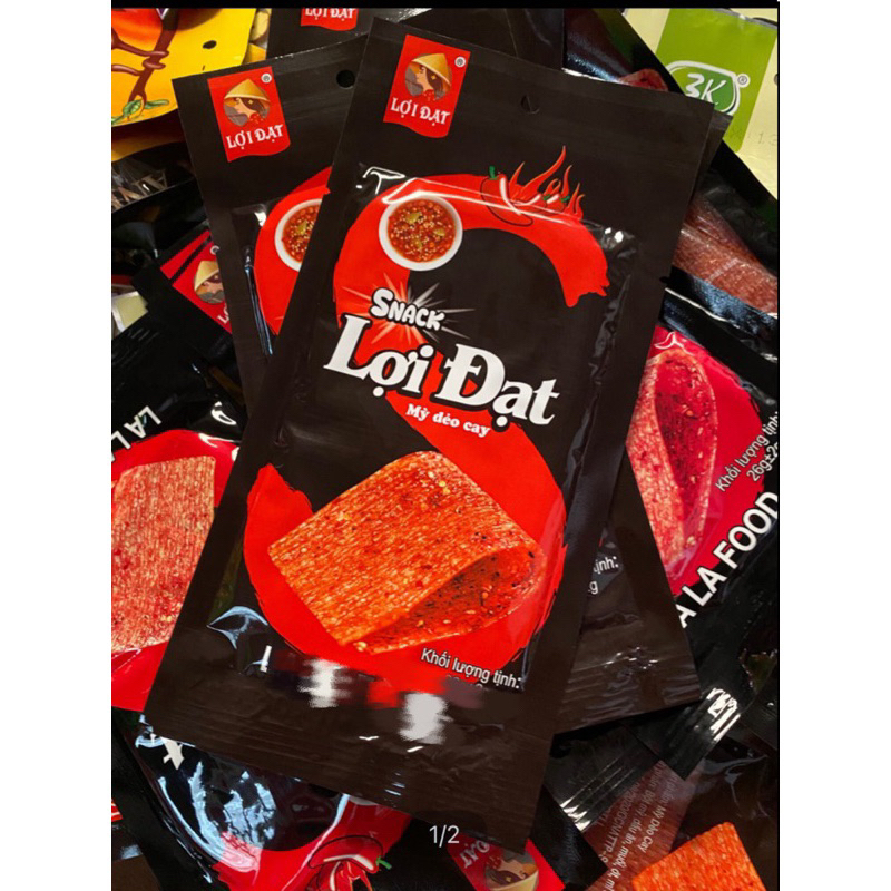 Snack mì dẻo cay Lợi Đạt - Ăn vặt tuổi thơ siêu ngon