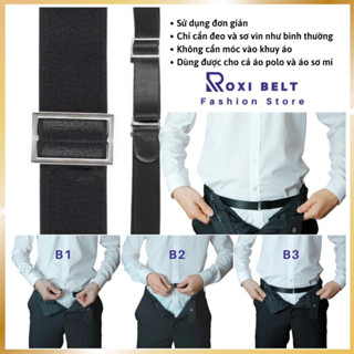 Dây Đai Giữ Áo Sơ Mi Khi Sơ Vin Roxi Belt - Đai Nịt Giữ Form Áo Khi Đóng Thùng Cho Nam