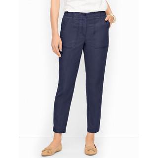  Quần Kaki Jeans Nữ Lưng Vừa 9 Tấc Dáng Baggy Túi Vuông Cargo TALB0TS Hàng Xuất Xịn Cao Cấp Chất Dày Mịn Đẹp Xanh Cổ Vịt 
