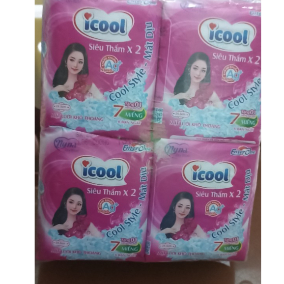 8 GÓI BĂNG VỆ SINH NYNA HỒNG THE