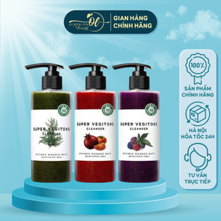 Sữa Rửa Mặt Thải Độc Rau Củ Wonder Bath Super Vegitoks Cleanser