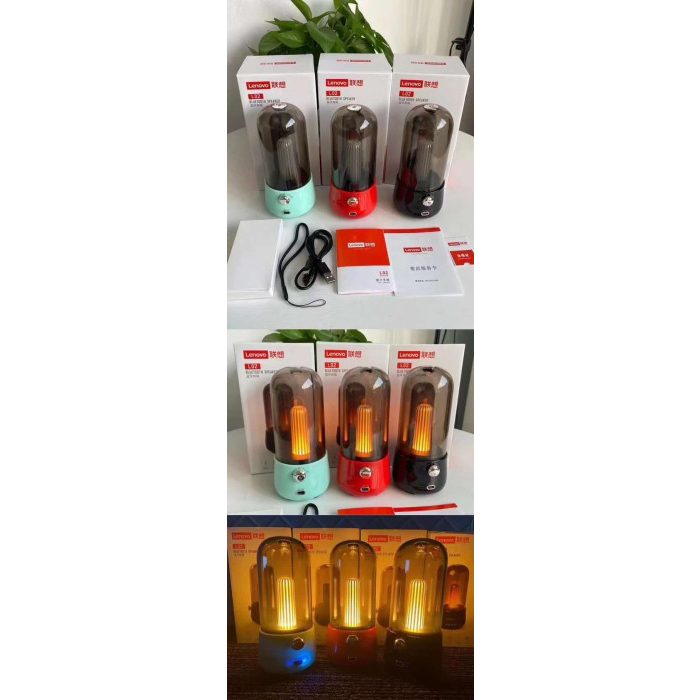 Loa Bluetooth L02 hãng Lenovo Loa này có tính năng đèn decor đẹp & khá độc lạ
