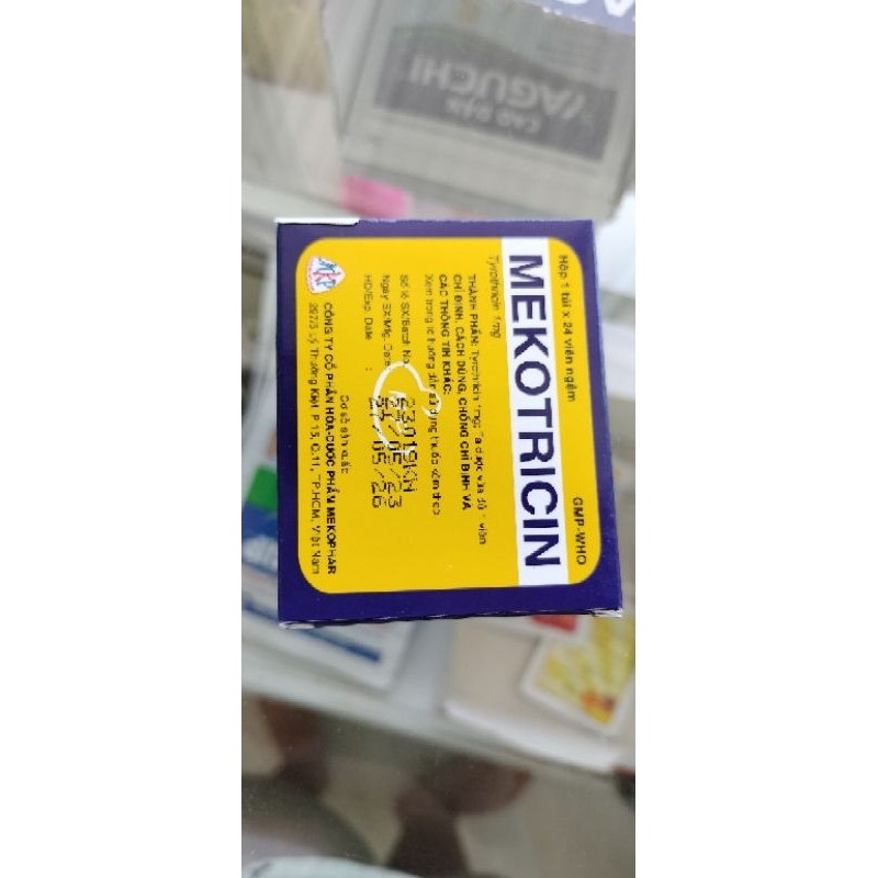 Mekotricin- kẹo ngậm ho