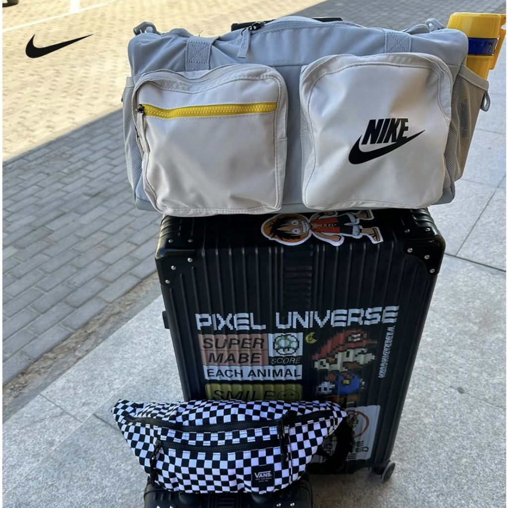 NIKE thể thao du lịch thể dục đào tạo túi đeo vai Túi xách tay xô túi nam nữ BA6169-077
