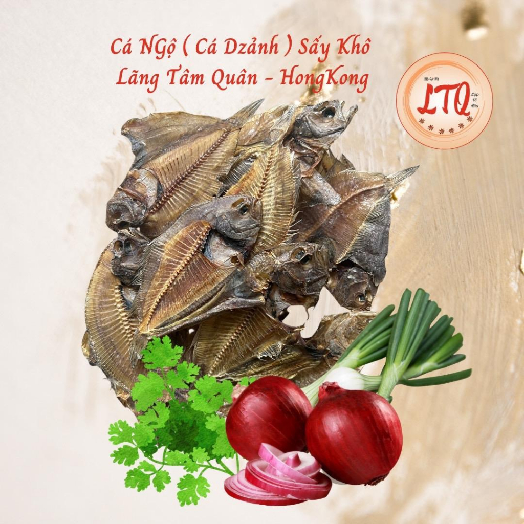 KHÔ CÁ NGỘ  THƯỢNG HẠNG NẤU HỦ TÍU GÓI 100GR