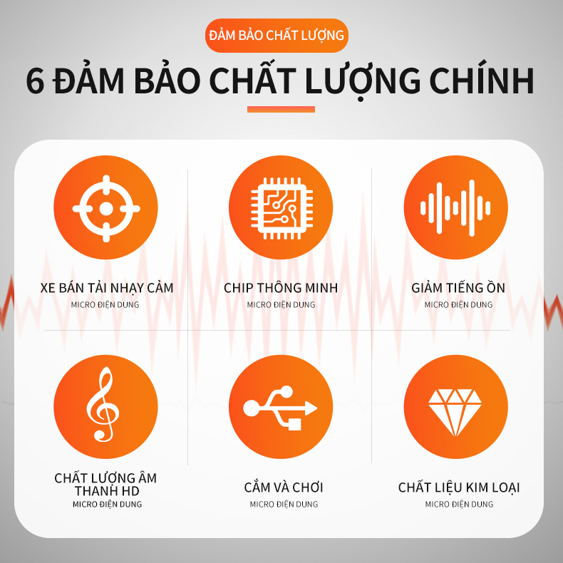 Micro Thu Âm  ⚡ HÀNG LOẠI 1 ⚡Mic Hát Livestream Thu Âm, Karaoke Chuyên Nghiệp Âm Thanh Sống Động