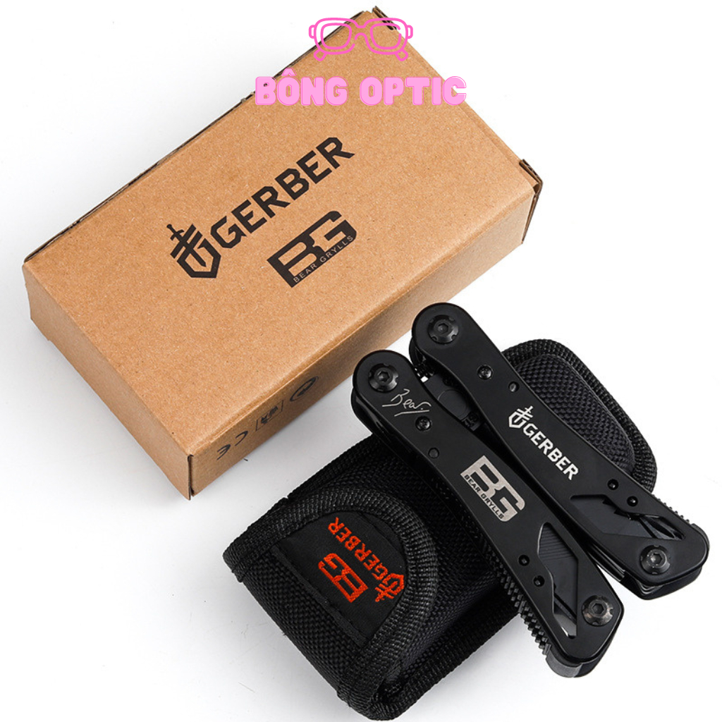 Kìm Đa Năng Gerber, Jeep Chính Hãng Có Logo, Kìm Đa Năng Đi Phượt