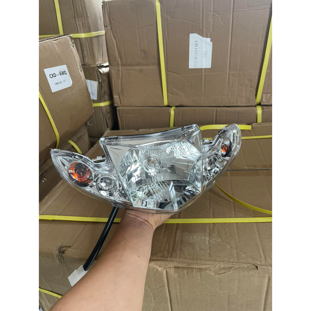 Pha đèn si heloo kèm bóng và dây điện