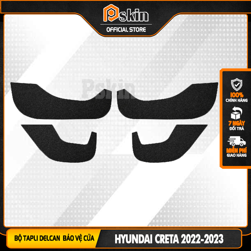 [ Creta 2022-2024 ] Miếng dán Tapli cửa ô tô Hyundai Creta 2022-2024 chống xước, chống va đập